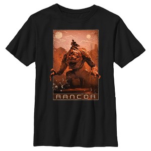 Boy's Star Wars: The Book of Boba Fett Rancor on the Loose T-Shirt - 1 of 4