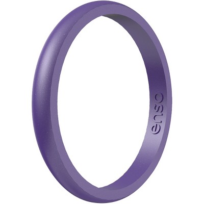 Enso Rings Halo Birthstone Series Silicone Ring