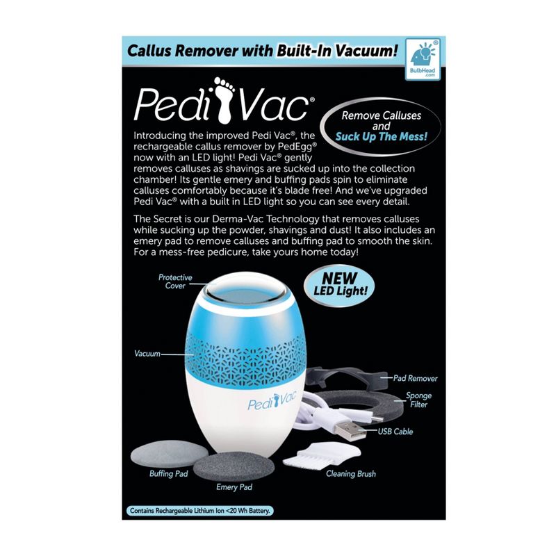 PediVac Callus Removal Device, 3 of 4