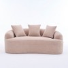 CAVINAS 65" Loveseat Sofa for Small Spaces,Chenille Sofa with 30D Full Compression Sponge & Spring Support,2-Seater Couch for Living Room - 2 of 4