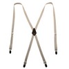CTM Women's Elastic Clip-End 1/2 Inch Skinny Urban Suspenders - 3 of 4