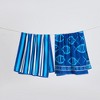 2pk 30" x 60" Print and Stripe Cotton Beach Towels - Great Bay Home - 2 of 4