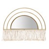 Stylish Decorative Large Wall Mirror with Bohemian-Inspired Arched Frame - Enhances Living Room, Bathroom Mirror, or Bedroom Décor - 2 of 4