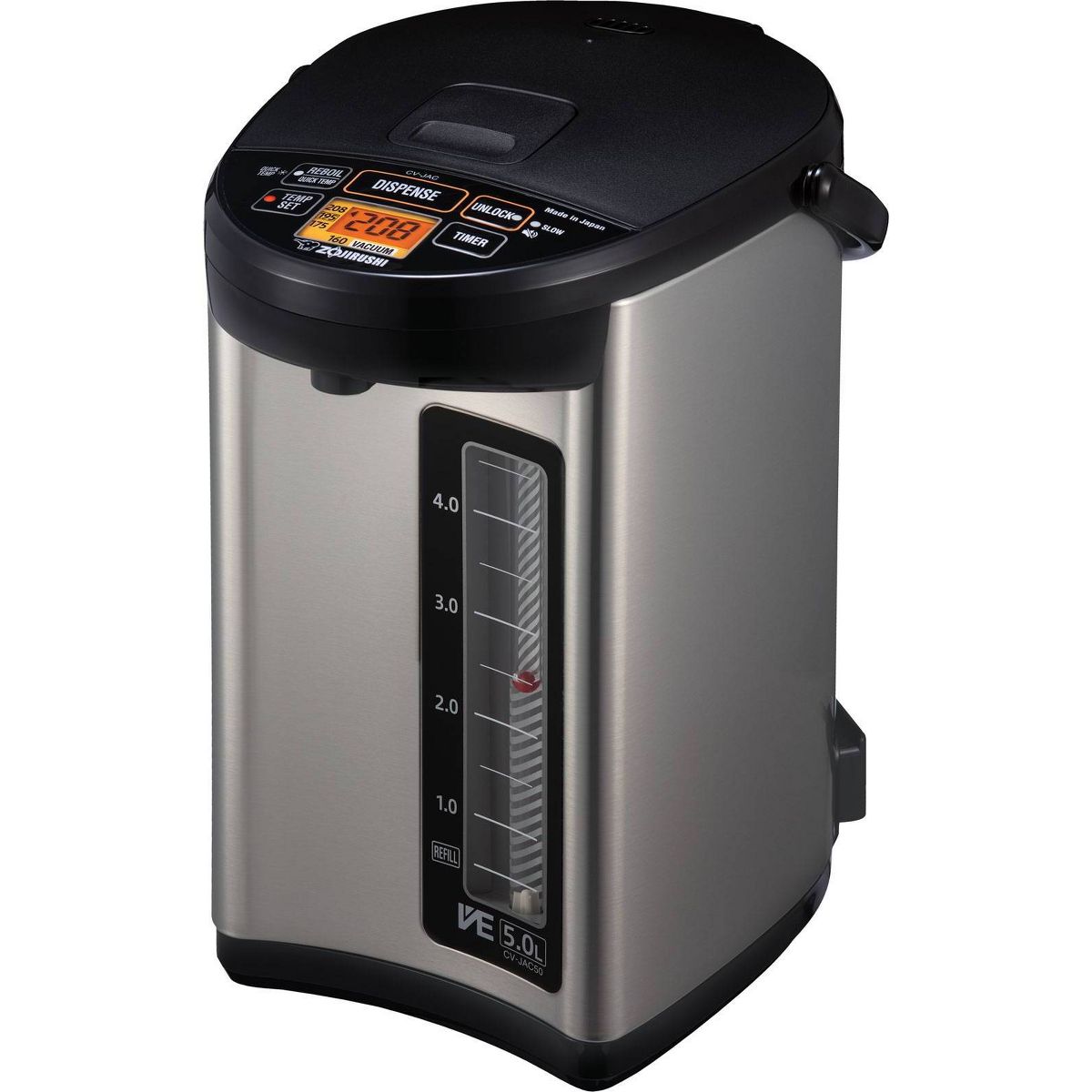 Zojirushi Hybrid Water Boiler & Warmer - Silver - CV-JAC50 VE: 5L Electric Kettle, Adjustable Temperature, BPA-Free