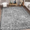 Washable Area Rugs for Living Room Boho Large Soft Floor Rug Indoor Non Slip Carpet - 4 of 4