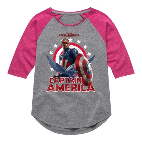 Girls' - Marvel - Captain America Sam Wilson - image 1 of 3