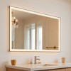CIPACHO 32"x24"  Bathroom Mirror - Touch Control, Anti-Fog, 3 Color Temperatures, Shatterproof Tempered Glass for Bathroom - 4 of 4