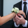Unique Bargains Pearl Elastic DIY Wedding Bracelets White - 4 of 4