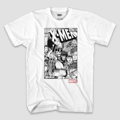 Men's Marvel X-Men Short Sleeve Graphic Crewneck T-Shirt - White