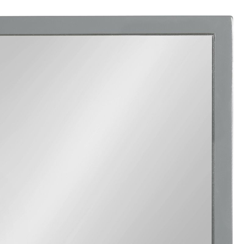 24&#34; x 36&#34; Travis Framed Decorative Wall Mirror Gray - Kate &#38; Laurel All Things Decor, 4 of 8