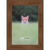 PosterPalooza | Contemporary Brown Picture Frame - UV Acrylic, Foam Board Backing, Hanging Hardware - 3 of 4