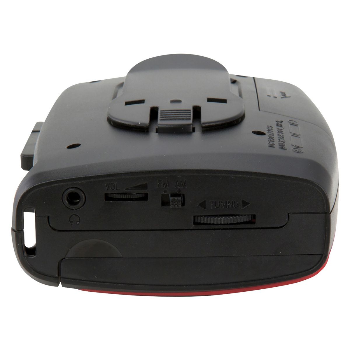 GPX® Portable Cassette Player with AM/FM Radio, Red and Black, CA337B - thumbnail 7