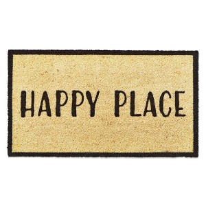 tag Happy Place Pvc Coir Mat - 1 of 1