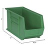 Quantum Storage Systems Bin, Stacking Or Hanging, 8-1/4"W X 18"D X 9"H - 2 of 2