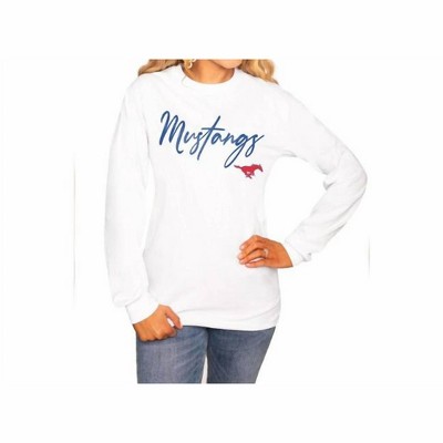 Women's SMU Long Sleeve Crew Tee - Gameday Couture