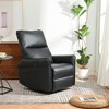 Rocking Recliner Chair,Swivel Nursery Rocking Chair,Glider Chair,Modern Small Rocking Swivel Recliner Chair for Bedroom - 3 of 4