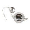 Unique Bargains Tea Infuser Tea Egg Design Infuser Traditional Style Hand Wash Stainless Steel Silver Tone 1Pcs - 4 of 4