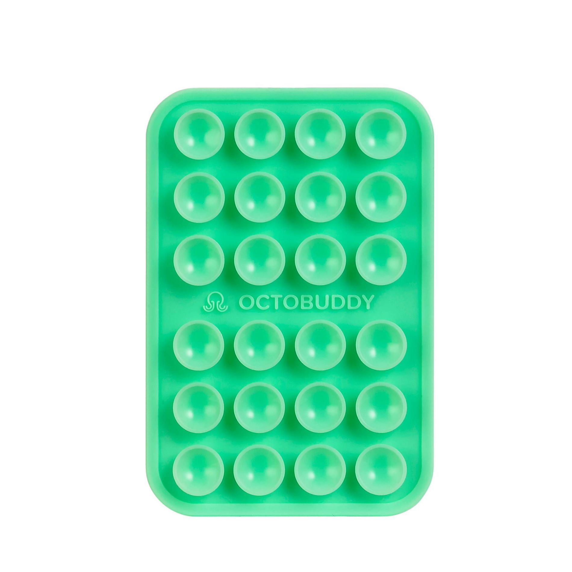 Octobuddy Silicone Suction Cup Phone Case Mount Classic - Green Ash