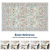 COZONY Large Washable Floral Area Rug with Non-Slip Backing - 4 of 4