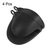 Unique Bargains Silicone Heat Resistant Anti-Slip Reusable Oven Mitts 4 Pcs - 3 of 4