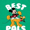 Boys' - Disney - Mickey & Pluto Best Pals Design Short Sleeve Graphic T-Shirt - 2 of 4