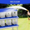 Coucheta Chicken Nesting Boxes - Available in Multiple Styles (Bracket Leg/Two-Tier/Wall Mount) & Compartments (6/8/10) for Easy Egg Collection. - 4 of 4