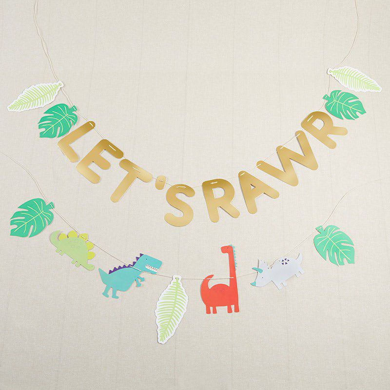 Kate Aspen Dino Party Banner (Set of 2) | 28454NA, 3 of 7