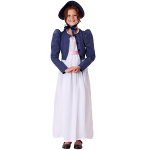 HalloweenCostumes.com Girl's Jane Austen Costume - 1 of 4