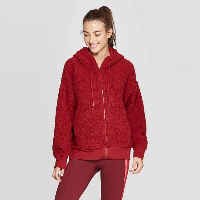 champion women's fleece full zip hoodie