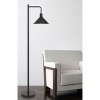 Cal Lighting 60 Watt Campana Metal Downbridge Floor Lamp in Black - 4 of 4