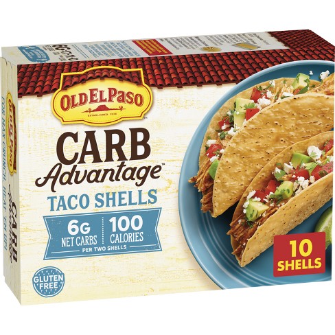 Old El Paso Low Net Carb Taco Shells Gluten Free - 10ct / 4.6oz - image 1 of 4