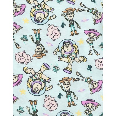 Disney Toy Story Big Girls 2 Pack T-Shirts Beige / Pale Aqua 10-12 — фото 7