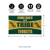 Evergreen Come Back with Tickets William & Mary 28" x 16" Woven PVC Indoor Outdoor Doormat - 2 of 4