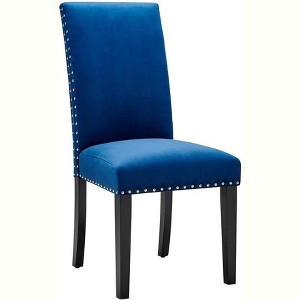 Modway Parcel Performance Velvet Dining Side Chairs - Set of 2 - 1 of 3