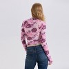 Women's Long Sleeve High Neck Mesh Top - Wild Fable™ - 2 of 3