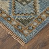 Fillmore Traditional Medallion Blue/Green Area Rug - 3 of 4