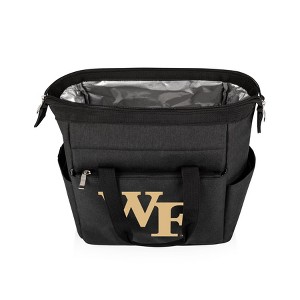 NCAA Wake Forest Demon Deacons On The Go Lunch Cooler - Black - 1 of 3