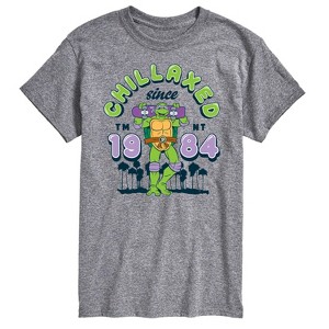 Men's - Teenage Mutant Ninja Turtles - Chillaxed Since 1984 Short Sleeve Graphic T-Shirt - 1 of 4