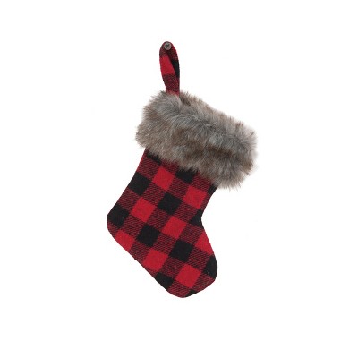 C&F Home Buffalo Check Stocking Ornament