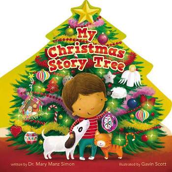My Christmas Story Tree - by  Mary Manz Simon (Board Book)