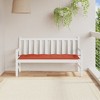 vidaXL Garden Bench Cushion Melange Red 100% Polyester 59 x 19.7 x 2.8 in - 3 of 4