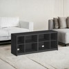 TV Stand For TVs Up To 75 Inches, Farmhouse Entertainment Center With Sliding Barn Doors, TV Console Table For Living Room - 4 of 4