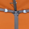 VidaXL Gazebo Cover Canopy Replacement 1 oz/ftÂ² Orange 9.8'x9.8' - 4 of 4