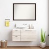 Amanti Art Maya Non-Beveled Framed Bathroom Vanity Wall Mirror - 4 of 4