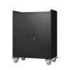 ROOMTEC 2-Door Metal Tool Storage Cabinet, Lockable Locking Storage Cabinet with Wheels, Rolling Tool Chest, (34Hx30.3Wx18D) - 3 of 4