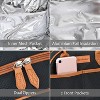 Tirrinia Women's Small Lunch Bag with Leather Handle, Insulated Leakproof Lunch Cooler Totes for Kids, Lunch Box for Working, Picnic, School - 4 of 4