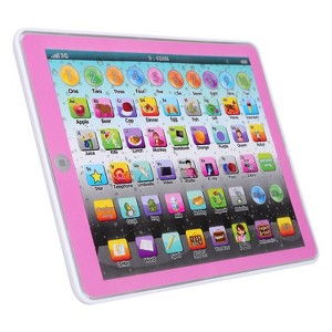 iMountek"Kid's Educational Learning Tablet for Ages 2-7, Fun & Interactive Study Pad for Boys & Girls"Blue&Pink - 1 of 4