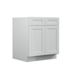 Kitchen Base Cabinet, Unassembled Cabinet with Adjustable Shelf without Top - 2 of 4