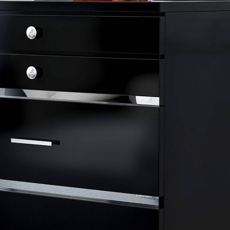 Garneta 5 Drawer Chest with Jewelry Drawers - HOMES: Inside + Out, 3 of 4