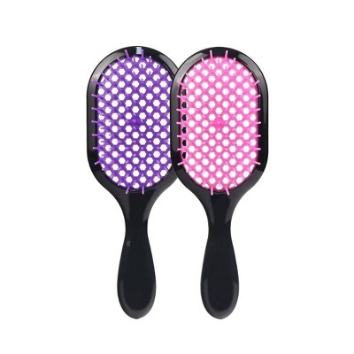 LOVELAY CREATIONS 2-Pack Detangler Brushes
